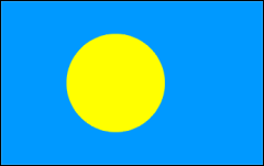 Palau's Flag