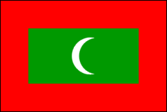 The Maldives's Flag